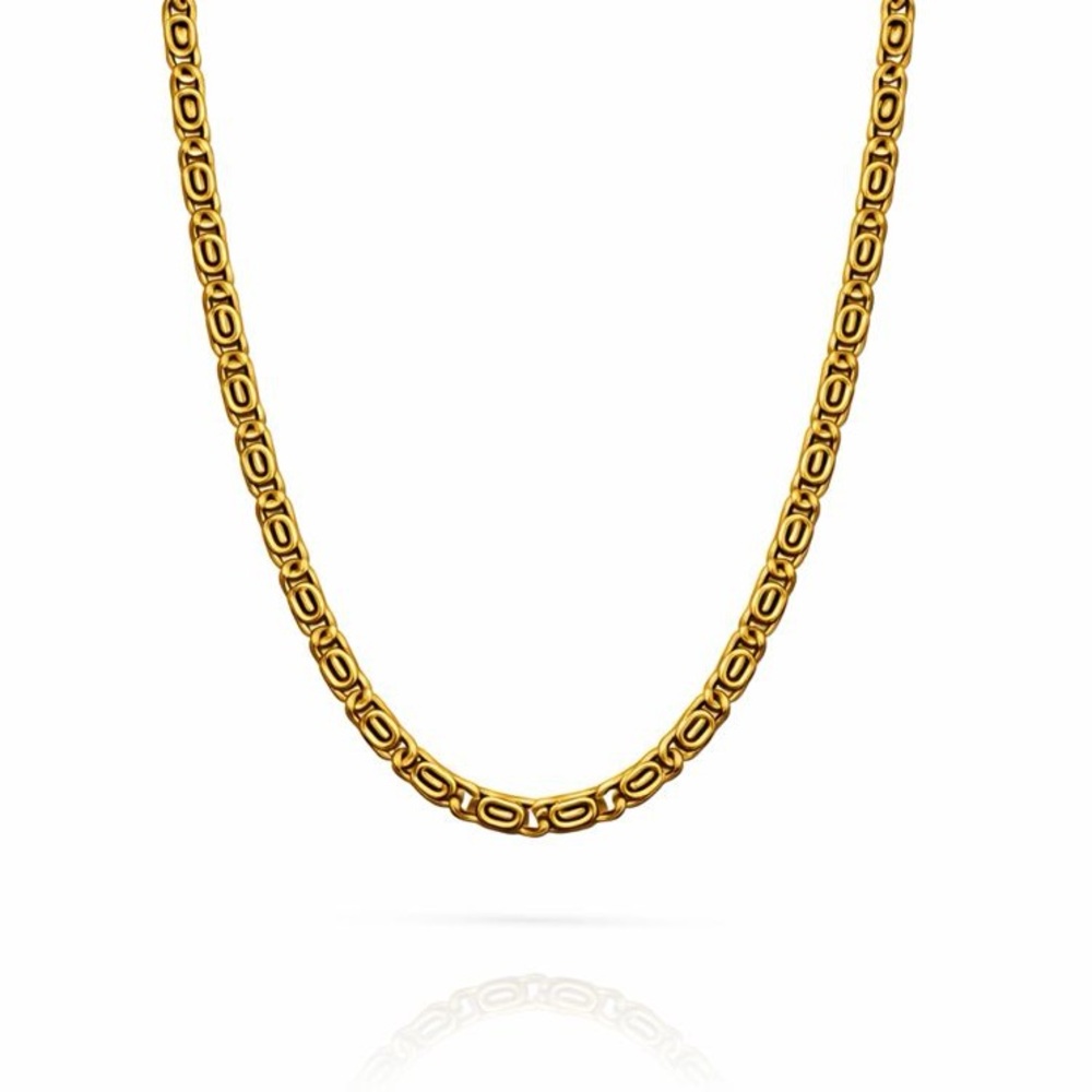 3.5mm | Gold | Swirl Chain